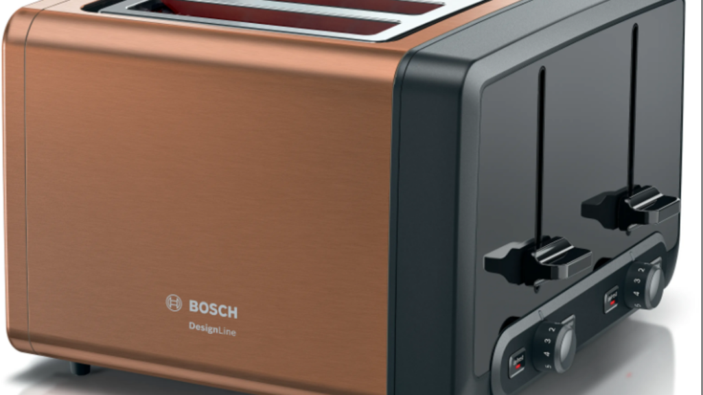 modern electric toaster kitchen appliance